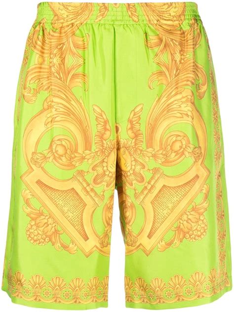 antique vintage versace shorts|Versace pants outlet.